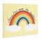 Stupell Industries Somewhere Over Rainbow Canvas Wall Art Design by Ashley Singleton